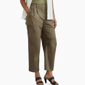 Reiss Indie Straight Leg Cargo Utility Pants Size 8R Khaki Outdoors Streetwear